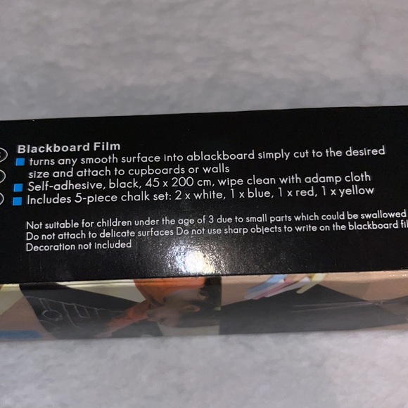 Blackboard Sticker Roll & Random Stickers Set - Picture 2 of 4